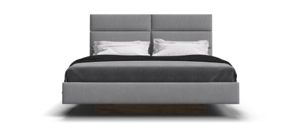 Кровать BOSS LOFT 160 Крафт табачный, велюр Монолит Сталь