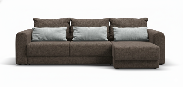 Угловой диван СОтА-33 шенилл Муза 06, Лотос 01