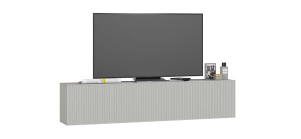 ТВ Тумба BOSS LINE 150 Шиншилла серая, Грей софт