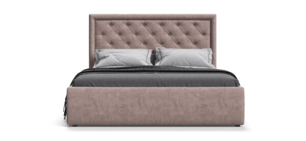 Кровать BOSS CLASSIC+ПМ 180*200 велюр Роял пион