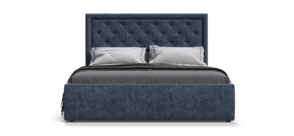 Кровать BOSS CLASSIC+ПМ 180*200 велюр Роял топаз