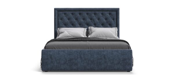 Кровать BOSS CLASSIC+ПМ 160*200 велюр Роял топаз