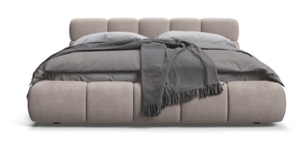 Кровать BOSS DREAM 160 велюр Монолит латте