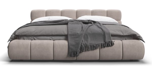Кровать BOSS DREAM 180 велюр Монолит латте