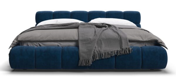 Кровать BOSS DREAM велюр 180 Монолит синяя