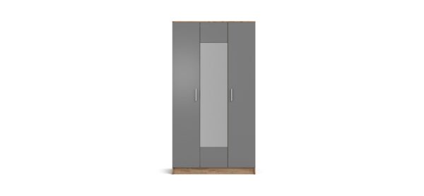 Шкаф Рим-120 NEW Крафт табачный, Серый графит