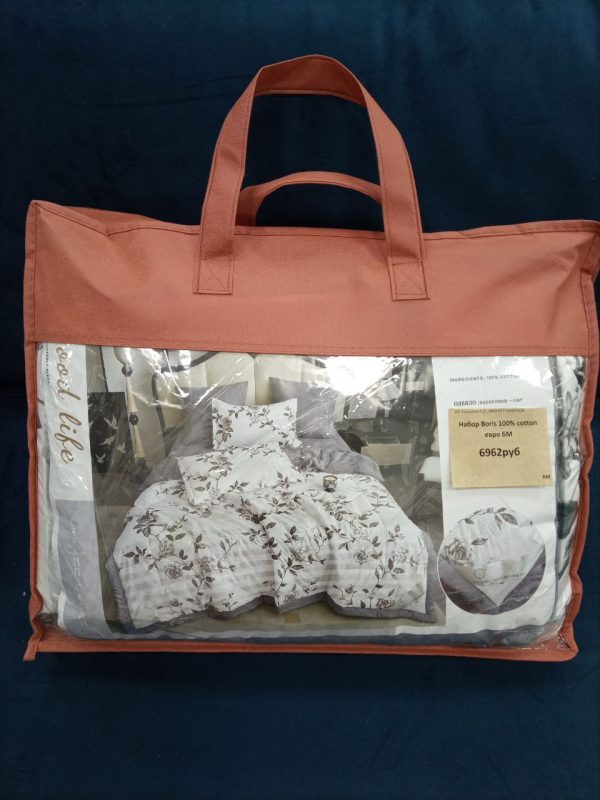 Набор Boris 100% cotton (одеяло+простыня+4 наволочки) евро