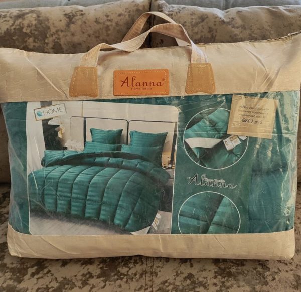 Набор Alanna Страйп (одеяло+простыня+4наволочки) евро (цвета в ассортименте)