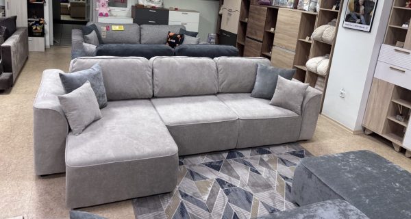 Угловой диван СОтА-101 велюр Тауер 04, Римини 13