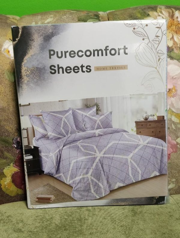 Постельное Purecomfort Sheets сатин 1,5 цвета в ассортименте
