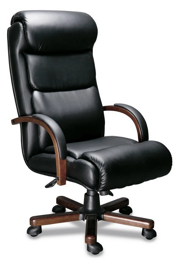 Кресло СОтА Prezident A кожа Черный