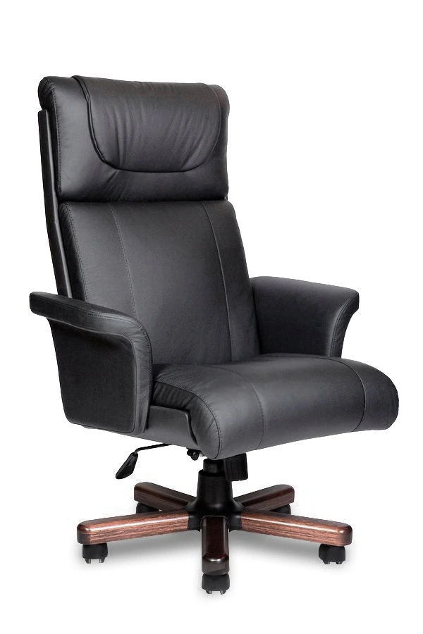 Кресло СОтА Napoli A Vip кожа Черный