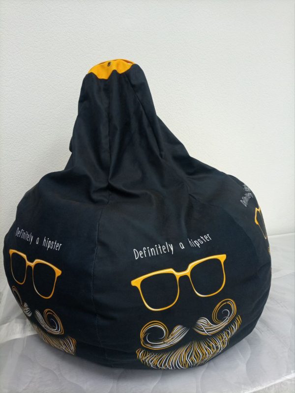 Кресло СОтА-Груша XL велюр Принт 69