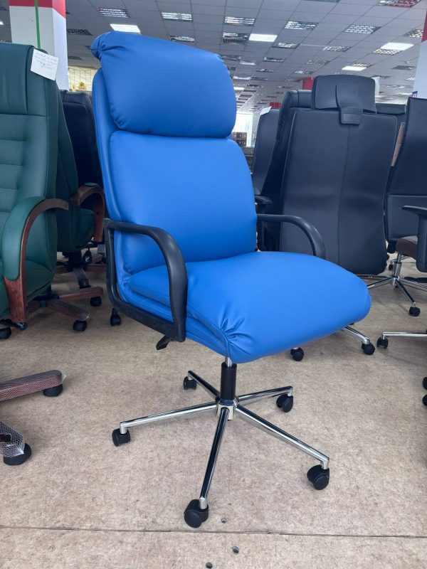 Кресло СОтА Надир Хром паук э\к Синий