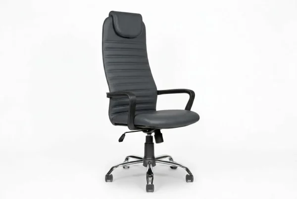 Кресло СОтА МГ 29 PL Хром э\к серый