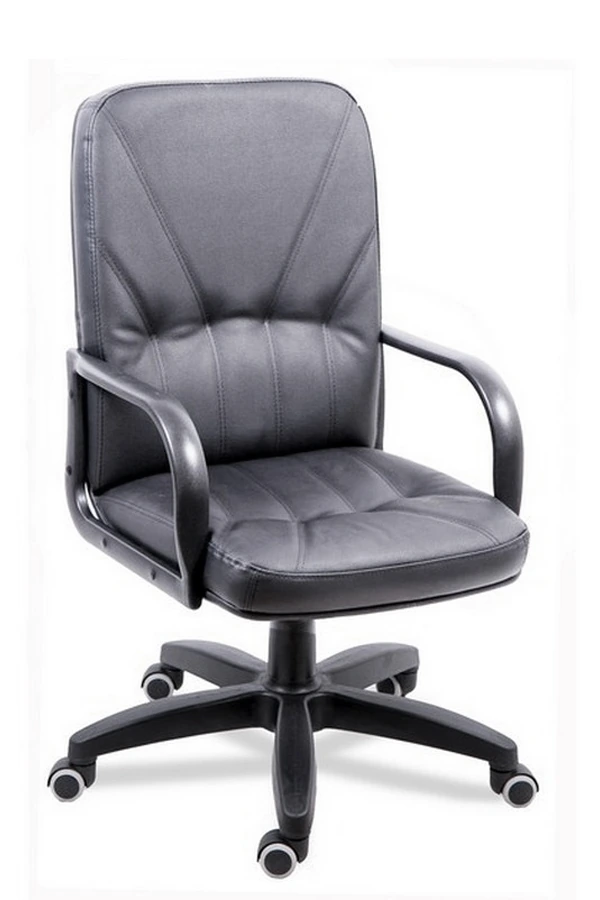 Кресло СОтА Менеджер стандарт э\к черный