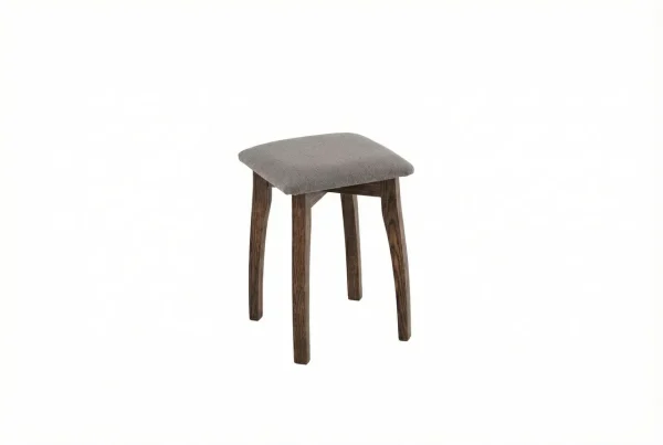 Табурет Тулон Орех Темный, велюр Вивальди 04