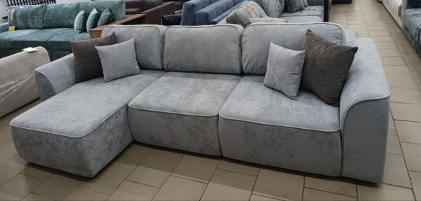 Угловой диван СОтА-101 велюр Гратта 03/под.Гратта 07