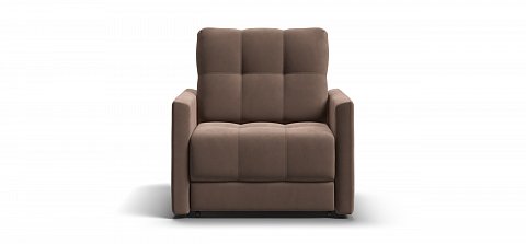 Кресло-кровать СОтА-87 велюр Монолит мокко