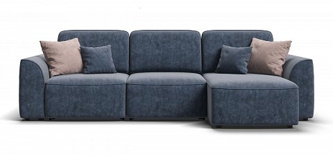 Угловой диван СОтА-101 велюр Роял топаз