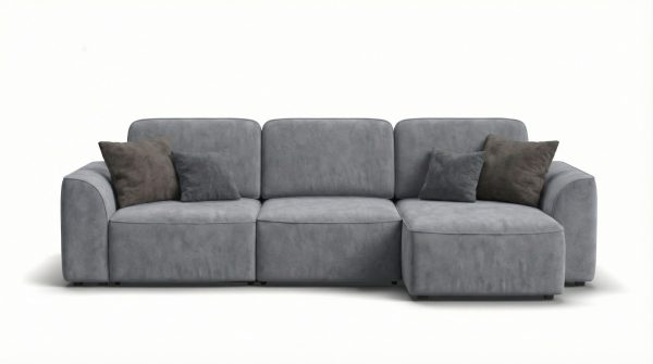 Угловой диван СОтА-101 велюр Гратта 03, Гратта 07