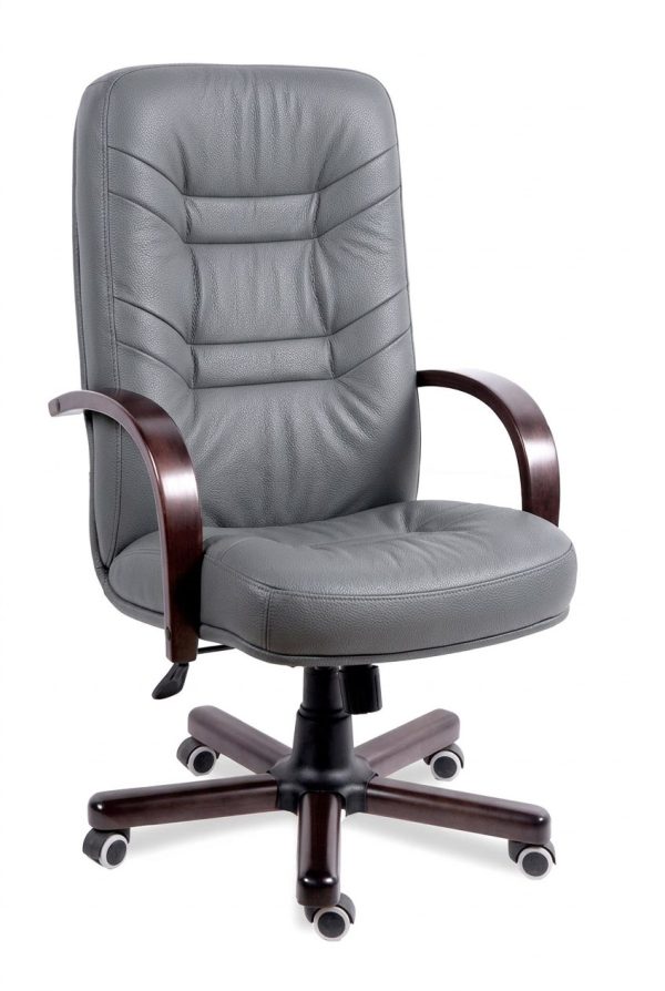 Кресло СОтА Министр э/к Серый