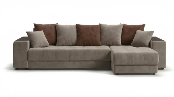 Угловой диван СОтА-40 велюр Ирида 03, Брют 13