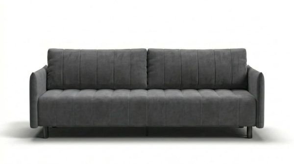 Диван СОтА Сканди велюр Монолит серый (Предзаказ)